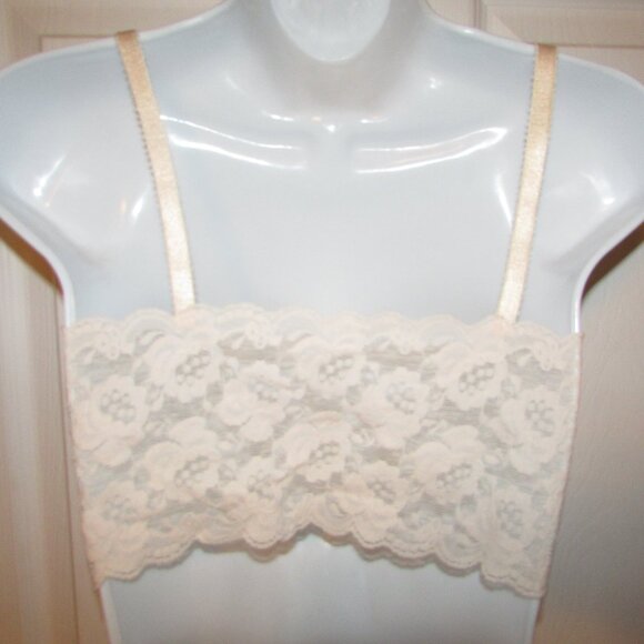 Peach Lace Bralette & High Cut Leg Thong Set - Picture 7 of 14